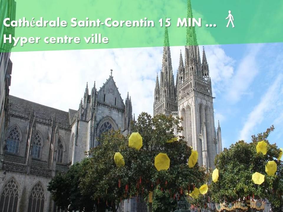 Le Nid 2 Quimper By Nid'Ouest Apartman Kültér fotó